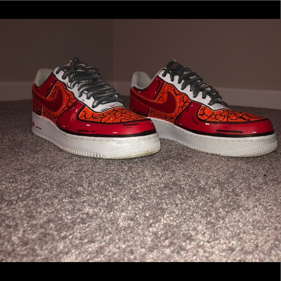 cartooned air force 1